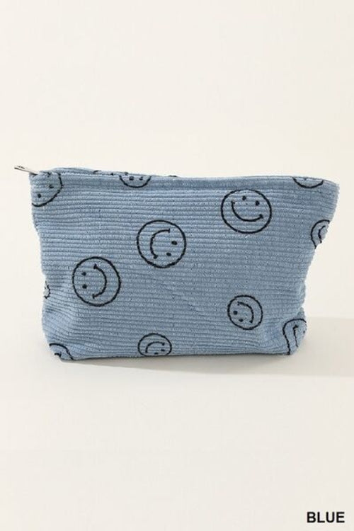 Happy Smile Clutch Bag in multicolour