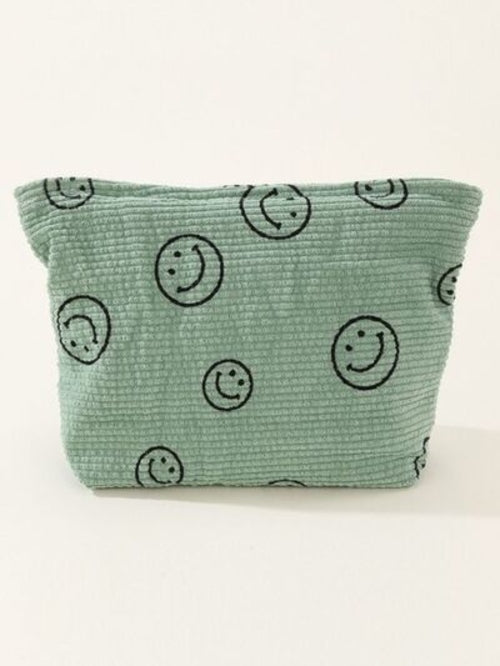 Happy Smile Clutch Bag in multicolour