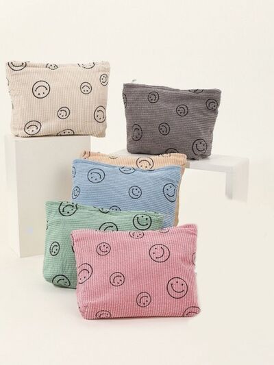 Happy Smile Clutch Bag in multicolour