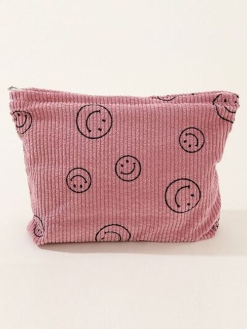 Happy Smile Clutch Bag in multicolour