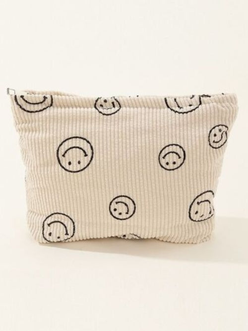 Happy Smile Clutch Bag in multicolour