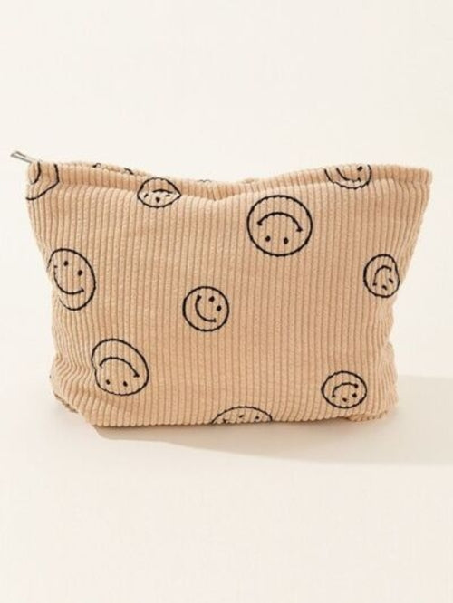 Happy Smile Clutch Bag in multicolour